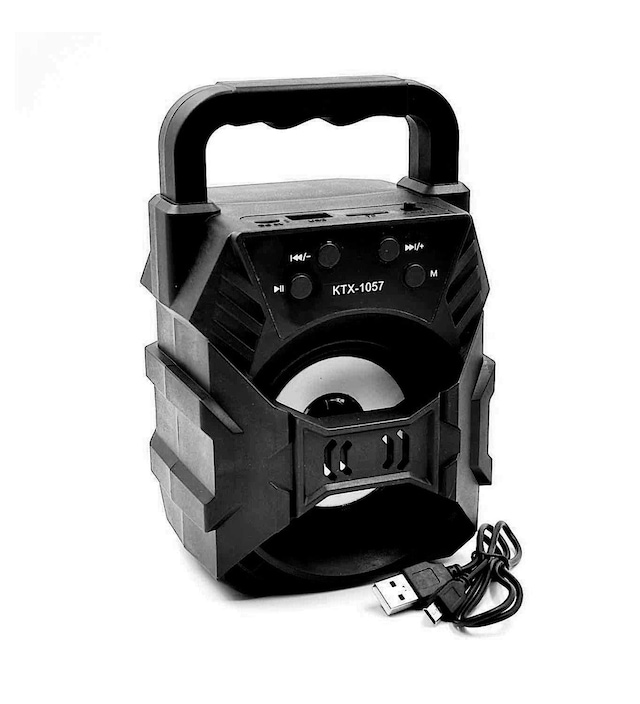 KTX-1057 Işıklı Ses Bombası Bluetooth Hoparlör