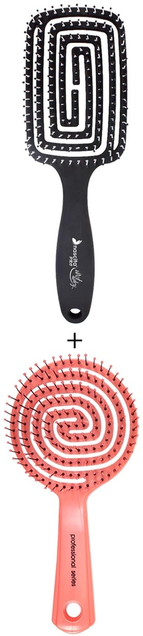 Nascita Pro Üç Boyutlu Saç Fırçası 10 + Nascita Pro Üç Boyutlu Saç Fırçası 2