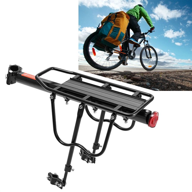 Kron Bisiklet Arka Bagaj Alüminyum Siyah