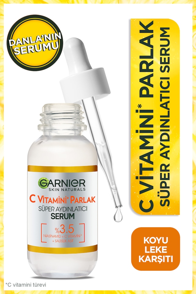 Garnier C Vitamini Parlak Süper Aydınlatıcı Serum 30 ML