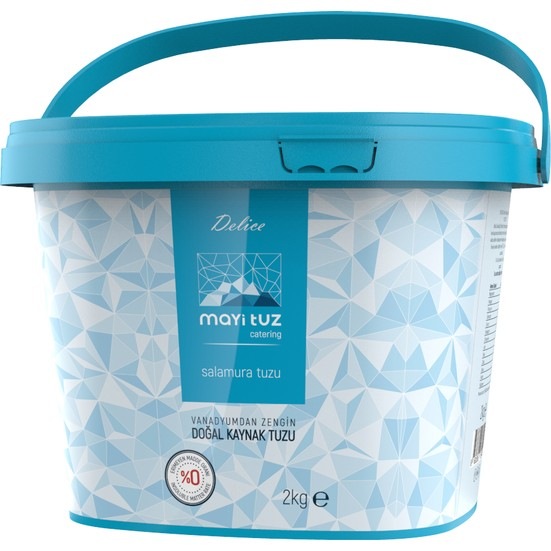 Mayi Tuz Doğal Kaynak Salamura Tuzu 2 KG