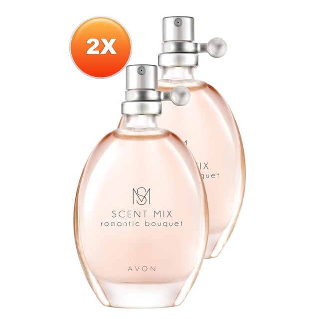 Avon Scent Mix Romantic Bouquet Kadın Parfüm EDT 2 x 30 ML