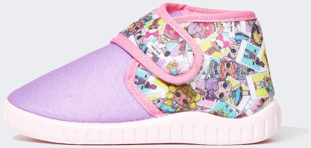 Defacto Kız Çocuk L.o.l. Surprise Düz Taban Cırt Cırtlı Ev Terliği Y2107a622aupr46