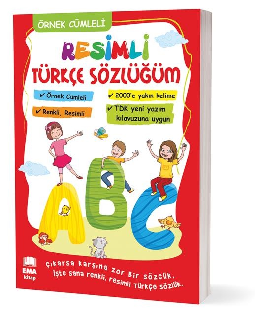 Örnek Cümleli Resimli Türkçe Sözlüğüm - Ema Kitap