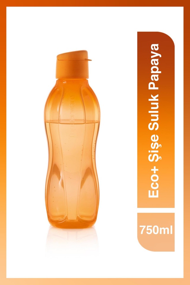 Tupperware Eco+ Şişe Suluk Kolay Kapak Papaya 750 ML