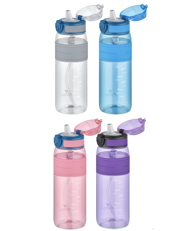 Uzspace Fiftyfifty Pipetli(Isırılamaz) 600 Ml Silikon Gövde Trita