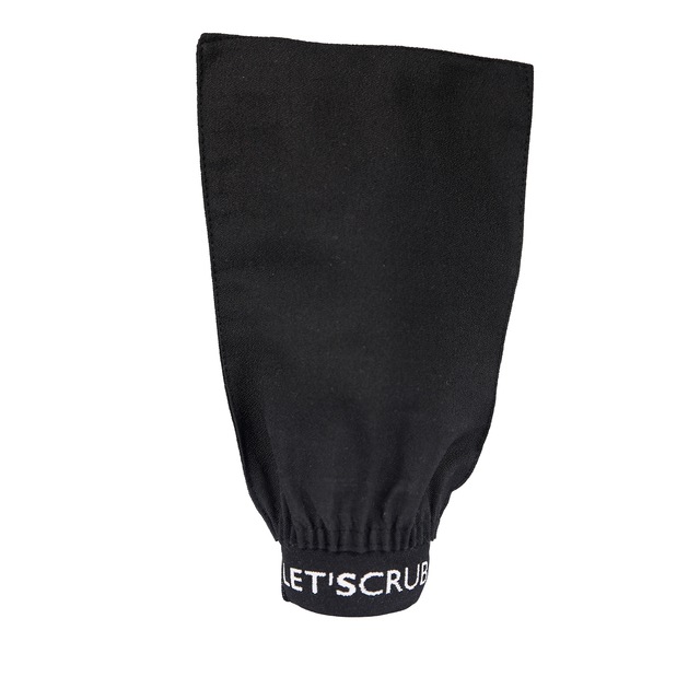 Let'scrub %100 Floş İpek Banyo Duş Kesesi Peeling Eldiveni