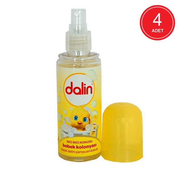 Dalin Bıcı Bıcı Kokusu Bebek Kolonyası 4 x 150 ML