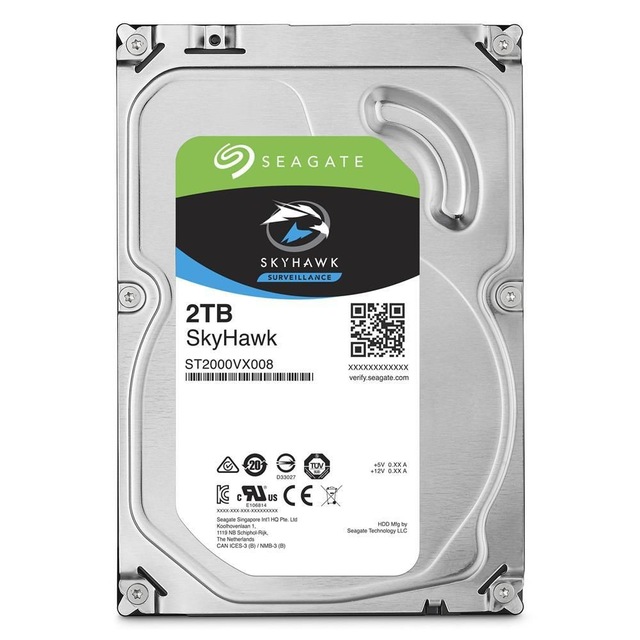 Seagate Skyhawk ST2000VX008 2 TB 3.5" 64 MB 5900 RPM SATA 3 HDD