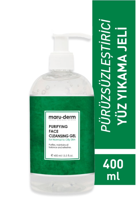 Maruderm Karma ve Yağlı Ciltlere Özel Salisilik Asit Yüz Yıkama Jeli 400 ML