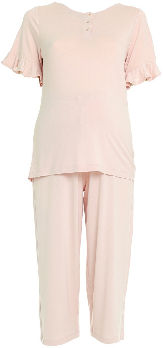 baby mom Kapri Hamile Pijama Takımı 23YBMMAPJM004005