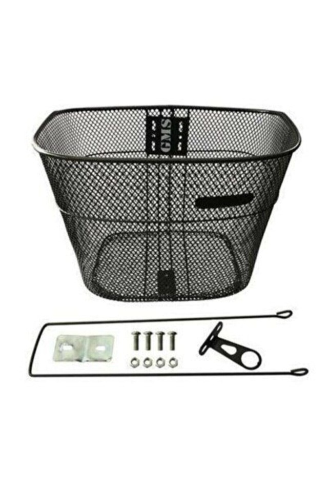 Bisiklet Kalın Tel Ön Sepet 24 26 Jant Takviye Destekli