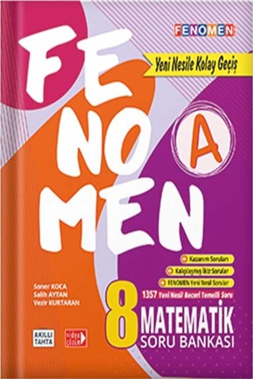 Fenomen Okul Yayınları 8. Sınıf Lgs Matematik Soru Bankası A Ye