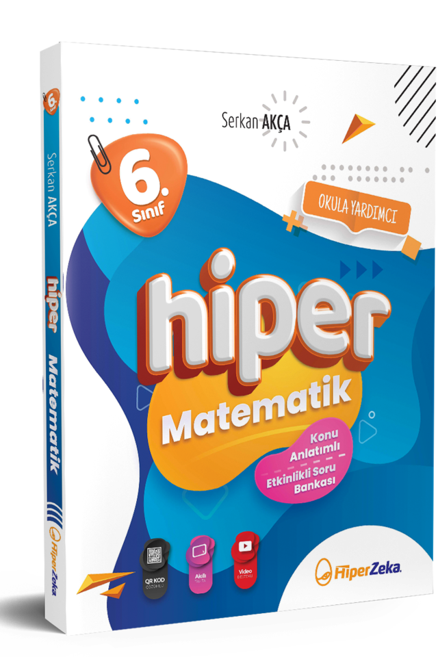 Hiper Zeka 6.sınıf Matematik Konu Anlatımlı Etkinlik Soru Bankası