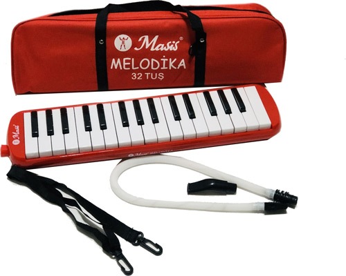 Masis Melodika 32 Tuşlu Kırmızı