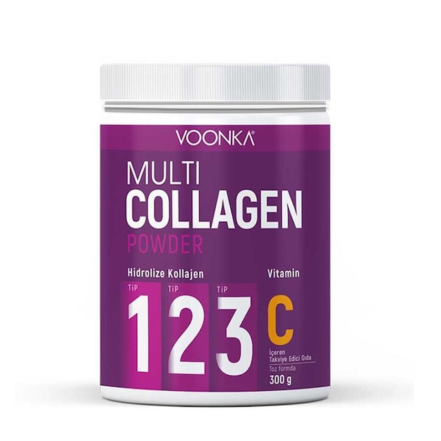 Voonka Multi Collagen Powder Vitamin C 300 G