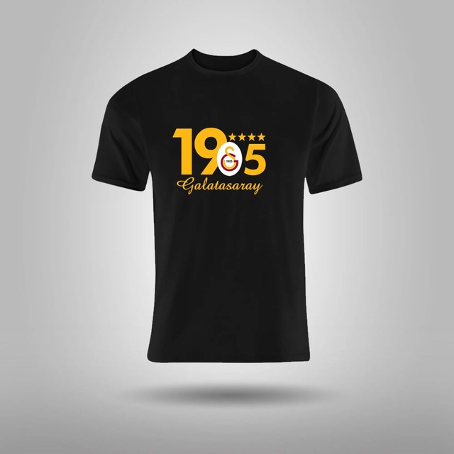 Galatasaray 1905 Tişört Siyah