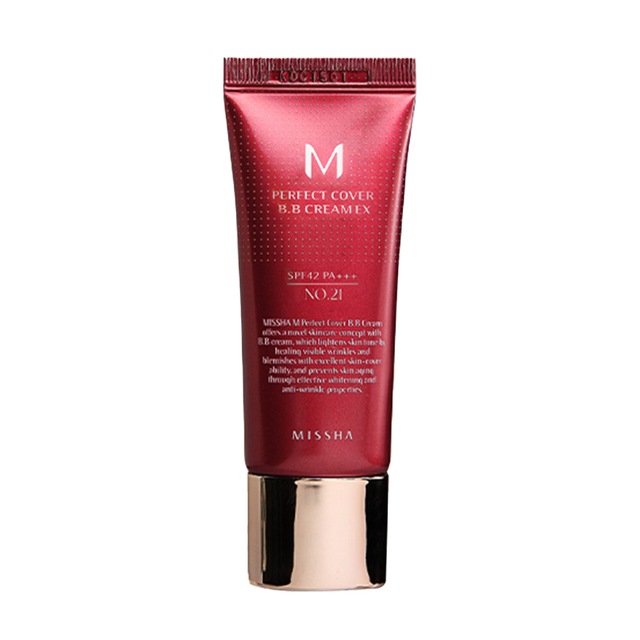 Missha Yoğun Kapatıcılık Sunan BB Krem M Perfect Cover BB Cream Ex No: 21 20 ML