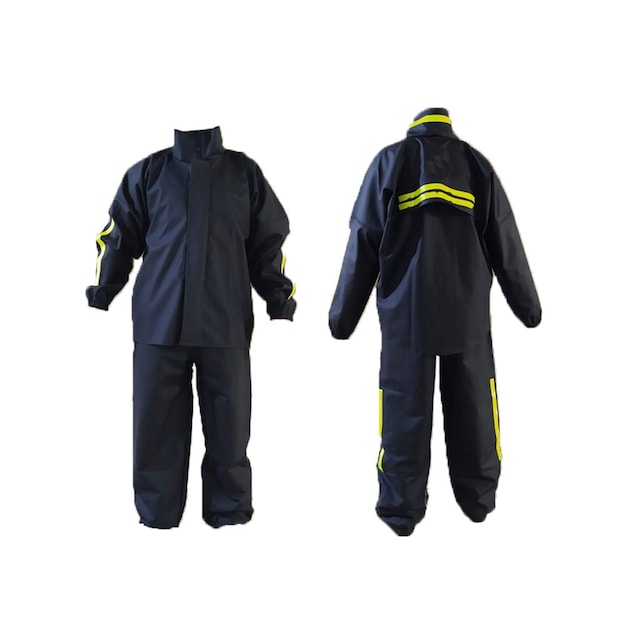 Motorcu Yağmurluk %100 Su Geçirmez Pvc Alt Üst Takım Kurye