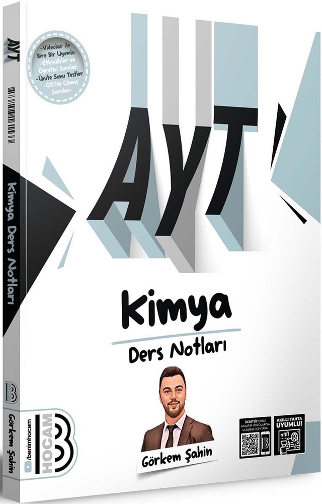 Benim Hocam 2024 Ayt Kimya Ders Notları - Benim Hocam Yayınları