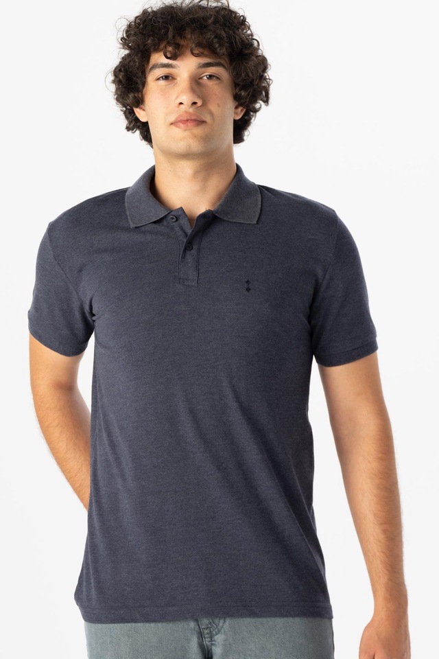 Süvari Erkek Polo Yaka Regular Kalıp Armürlü Tişört Ts1014000205 M09