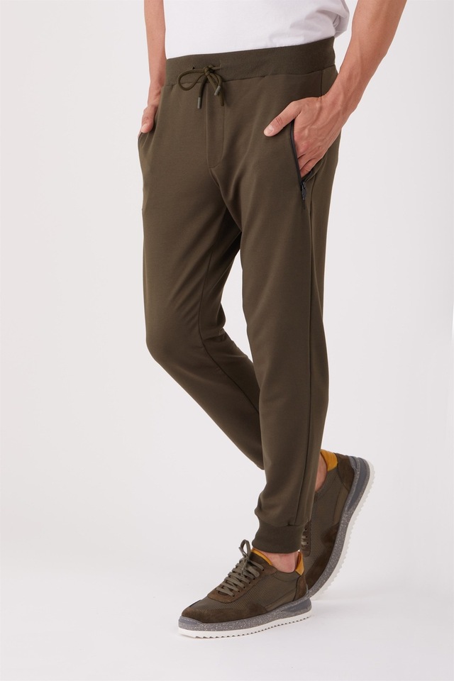 Dufy Düz Erkek Eşofman Altı DU3222443002 Haki