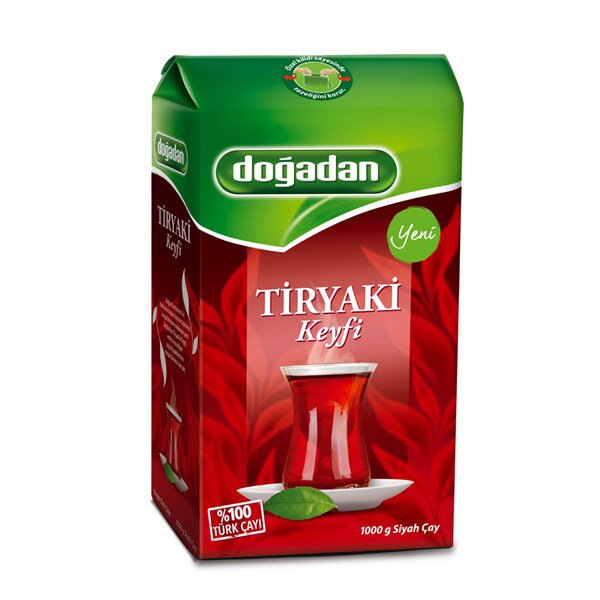 Doğadan Tiryaki Keyfi Siyah Dökme Çay 1 KG