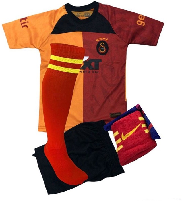 Galatasaray Çocuk Forması Takımı 4 Lü Set