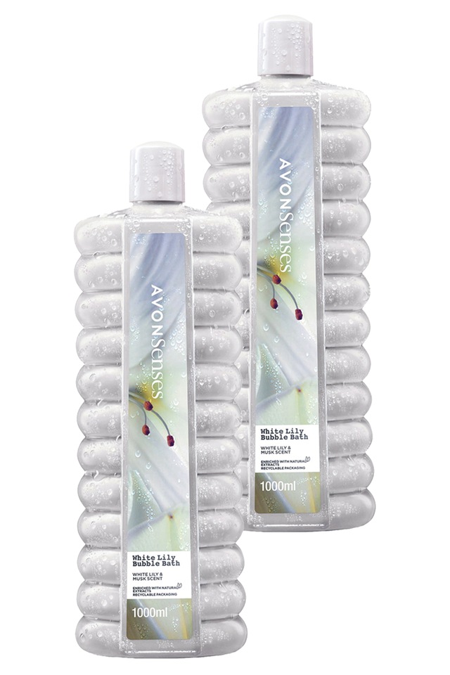 Avon White Lily Zambak Banyo Köpüğü 2 x 1 L