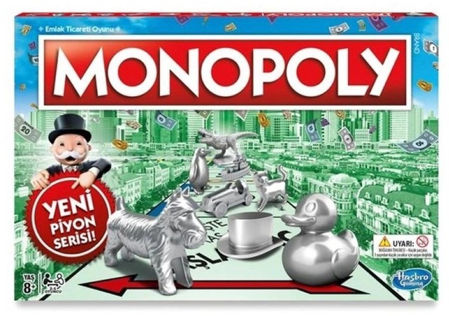 Hasbro Oyun Monopoly Klasik - +1