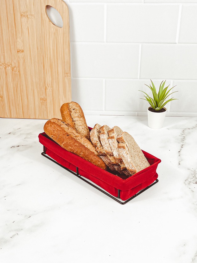 Siera Kırmızı Ekmek Sepeti Küçük