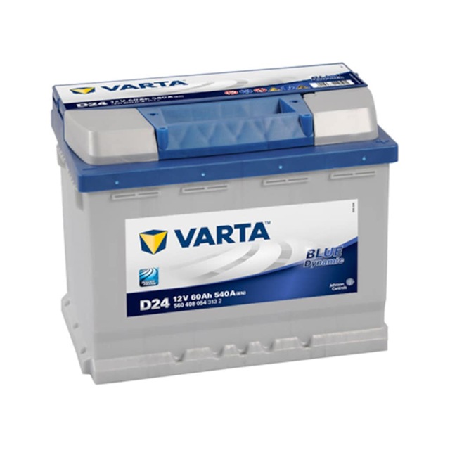 Varta D24 12V 60 Ah. Blue Dynamic Akü / 454910221