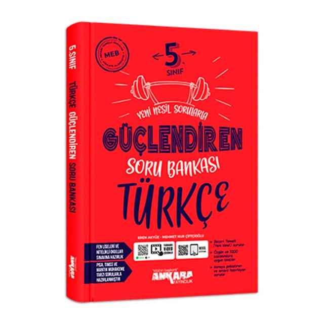 Yardımcıkitaplar-Ankara Yayınları 5. Sınıf Türkçe Güçlendiren Soru Bankası 2020-20