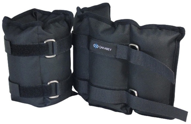 Çakabey El - Ayak - Bilek Ağırlığı 2 KG Siyah