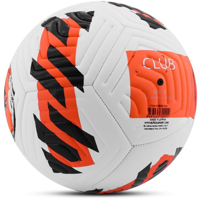 Telvesse Sert Zemin Halı Saha Hibrit Futbol Topu Neon Kırmızı No: 5