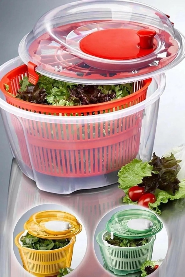 Gondol Vega Salata Kurutucu 4.4 Litre Yeşil-Sarı