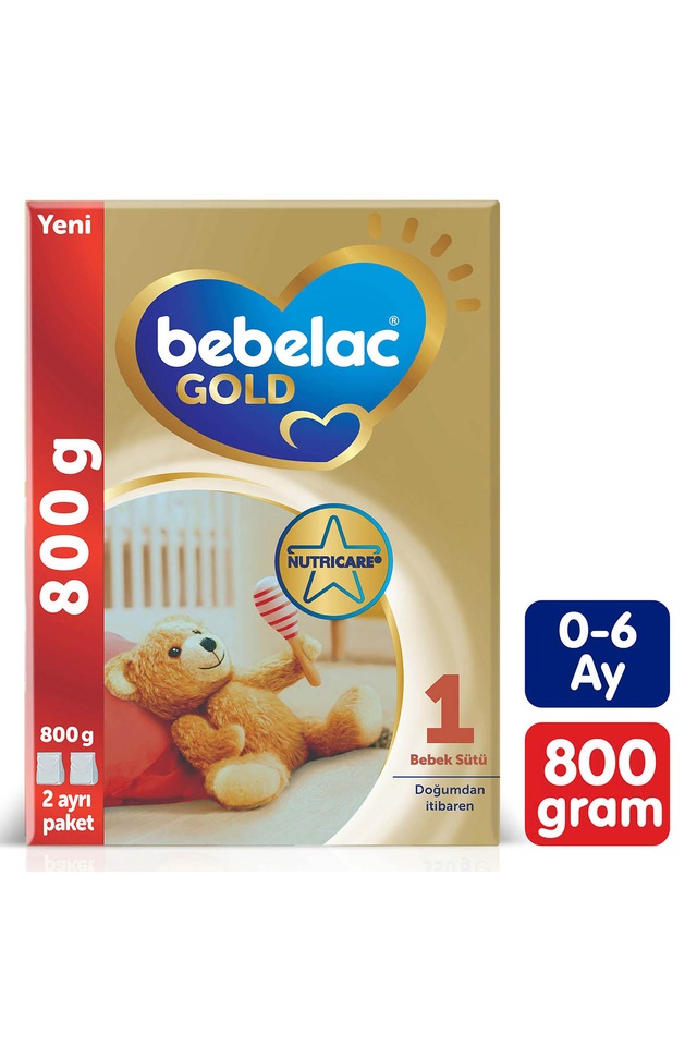 Bebelac Gold 1 Bebek Sütü 0 - 6 Ay 800 G