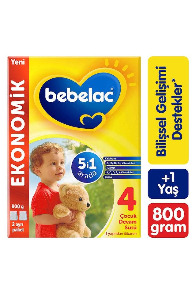 Bebelac 4 Devam Sütü 800 G