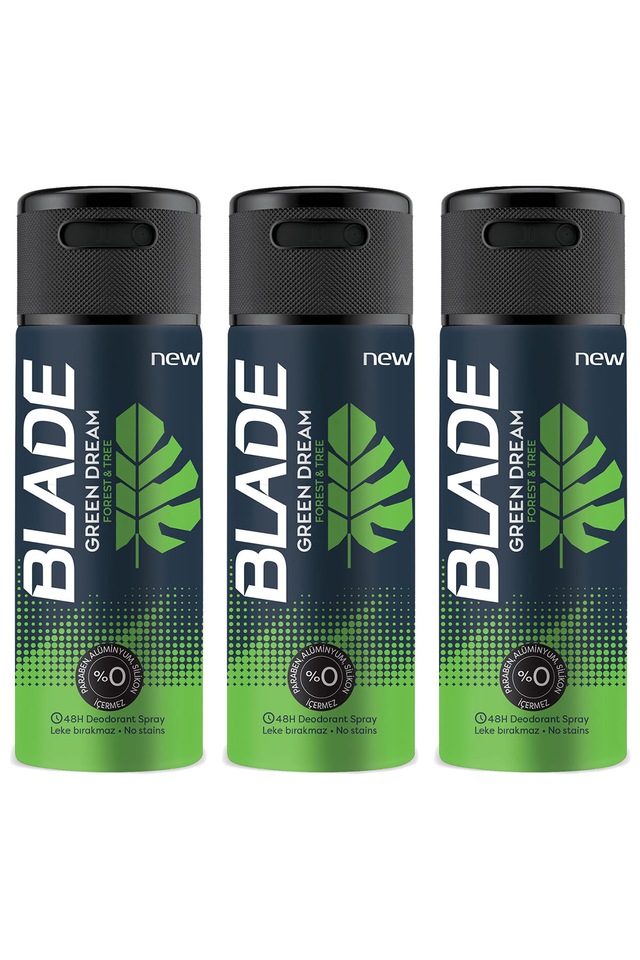 Blade Green Dream Deodorant 3 x 150 ML