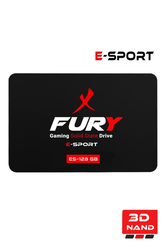 Fury E-Sport ES-128GB 2.5" 128 GB 550/500 MB/S SATA 3 SSD