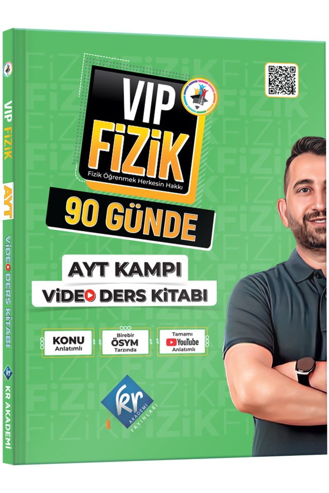 Vip Fizik 90 Günde Ayt Kampı Video Ders Kitabı