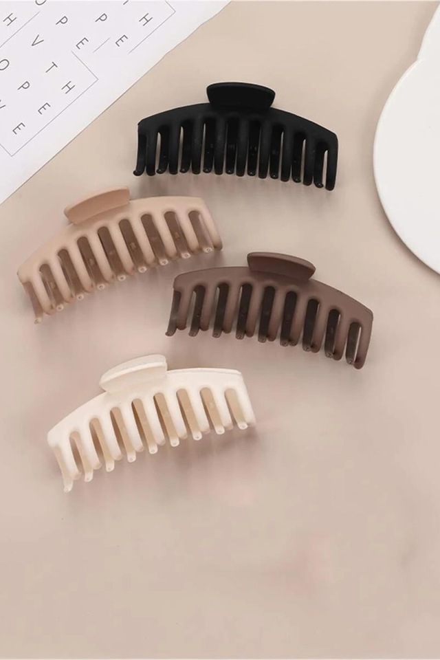 Bahels Kadın 4'lü Trend XL Mandal Toka Seti 40758138