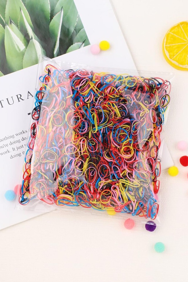 Bahels Saç Örgü Perma Lastiği 1000 Adet