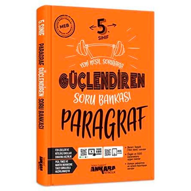 Atlaskırtasiye-Ankara Yayınları 5. Sınıf Paragraf Güçlendiren Soru Bankası