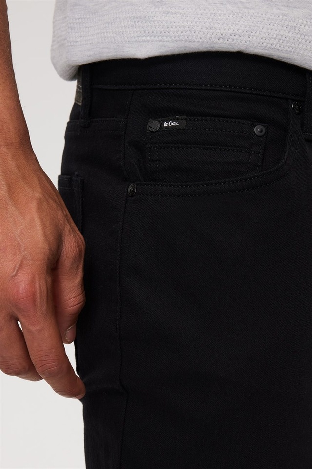 Lee Cooper Jagger Erkek Jean Pantolon Stay Black 15786