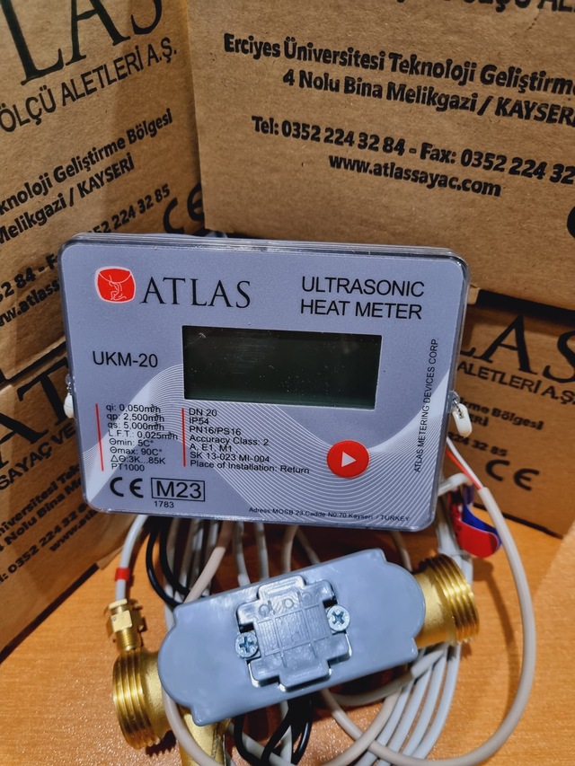 Atlas UKM20 Ultrasonik Isı Sayacı Kalorimetre