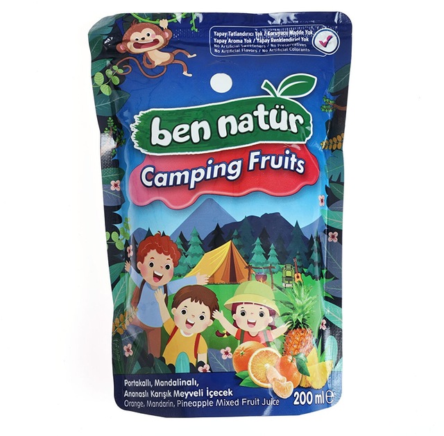 Ben Natür Camping Fruits BNR-0004 200 ML