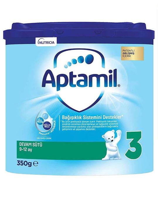 Aptamil 3 Akıllı Kutu Bebek Devam Sütü 9 - 12 Ay 350 G