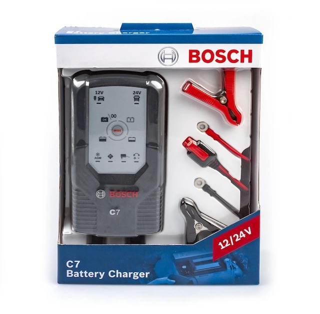 Bosch C7 12/24V Akü Şarj Cihazı