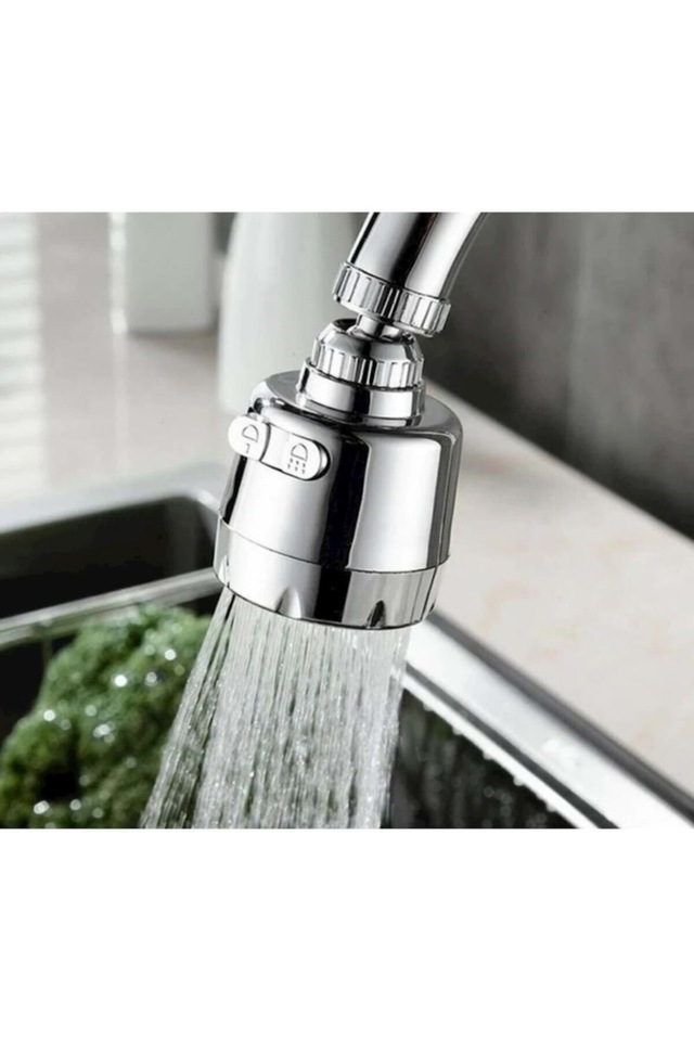 On2 Armatür 3 Fonksiyonlu 360° Oynar Tasarruflu Musluk Başlığı